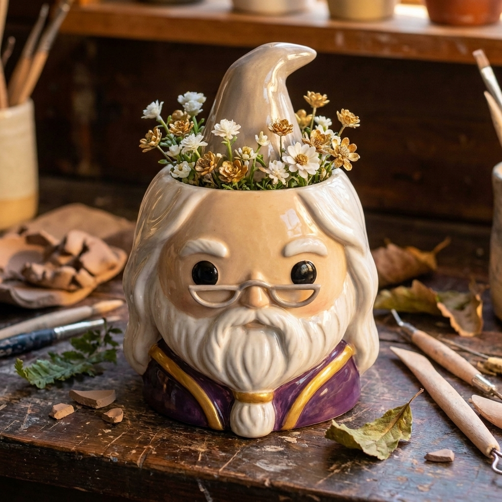 Harry Potter Plant Pot